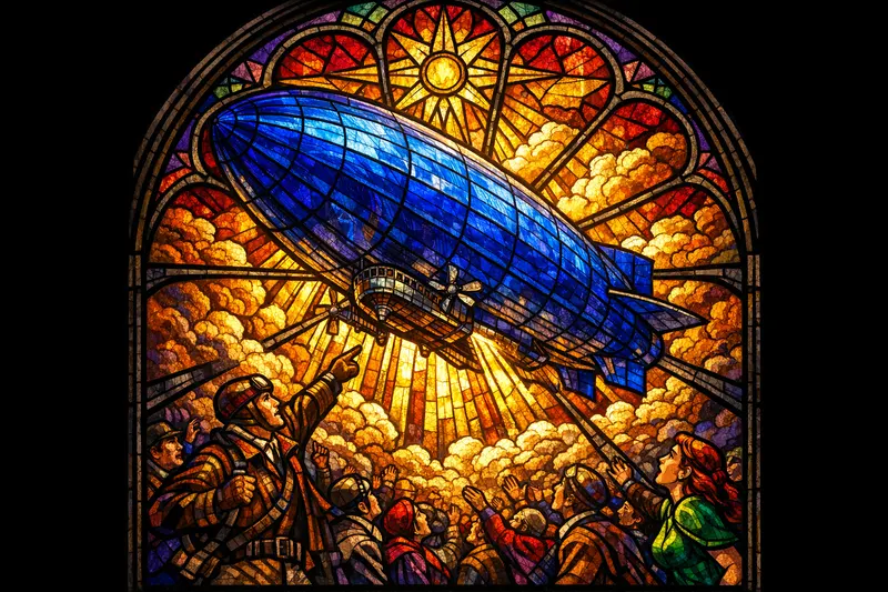 The Dirigible Visitation, Feverglass
