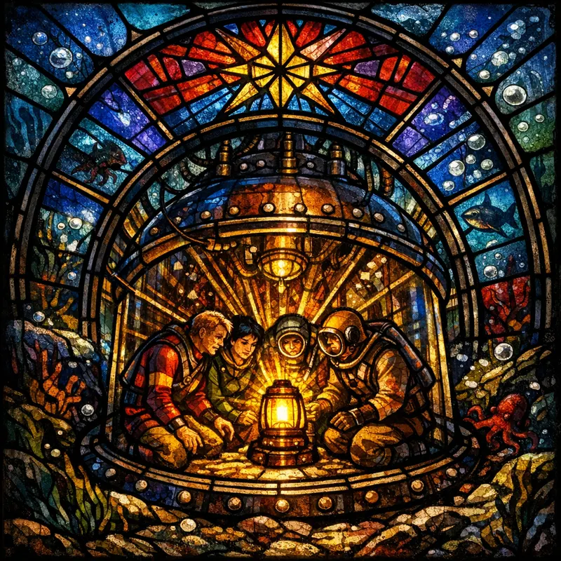 The Diving Bell Nativity, Feverglass