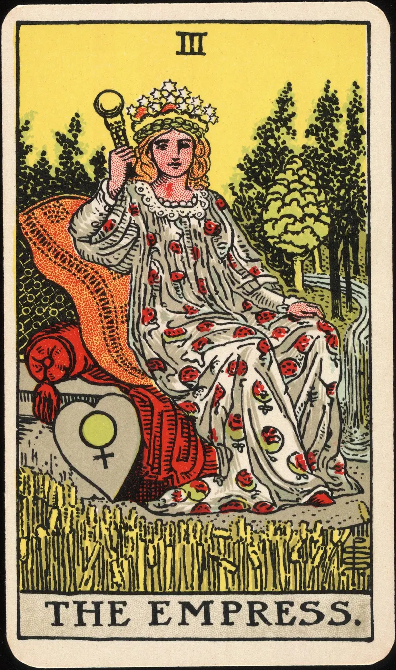 The Empress, Pamela Colman Smith, for A. E. Waite