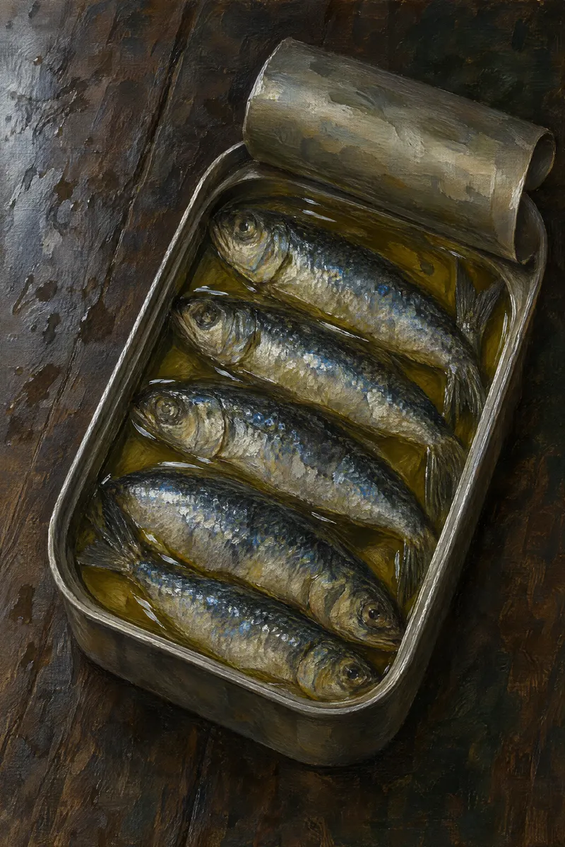 Sardines In Tin, Painted Agency