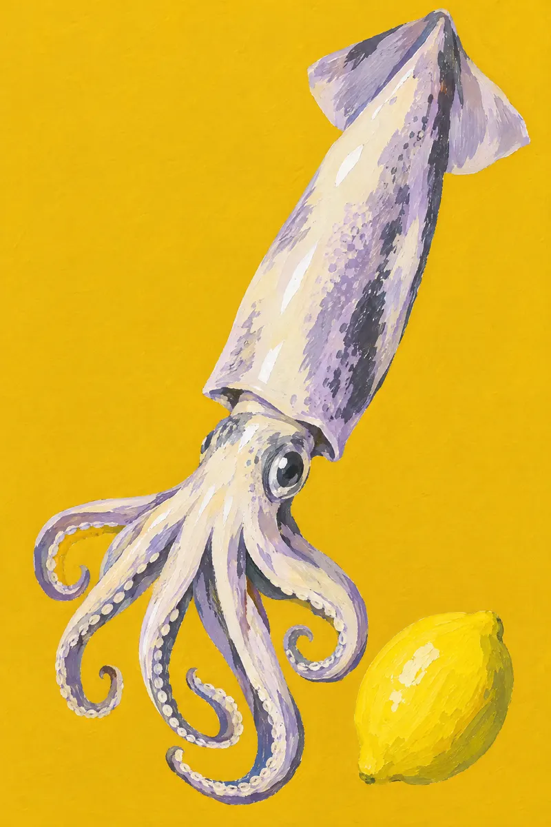 Squid And Lemon, Painted Agency