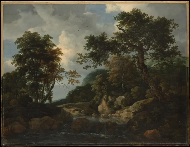The Forest Stream, Jacob van Ruisdael (1628 to 1682)
