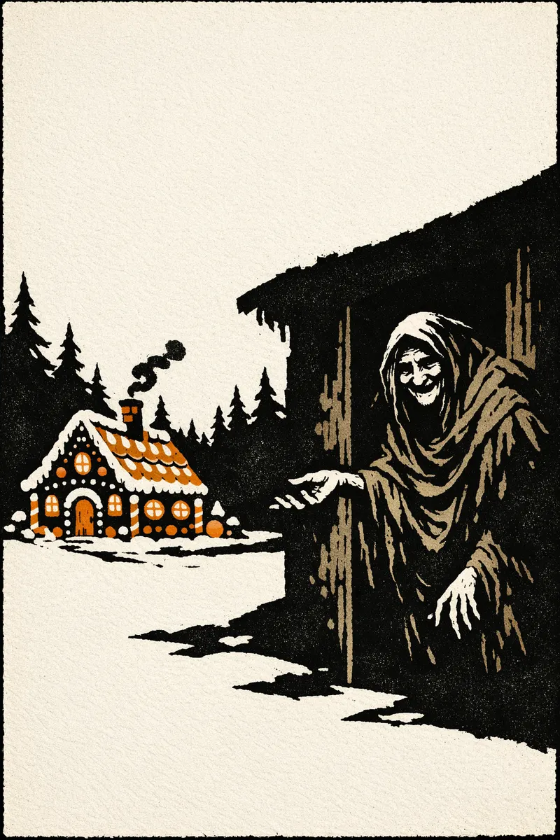 The Gingerbread Witch, Gallery Minimal, Nightfables
