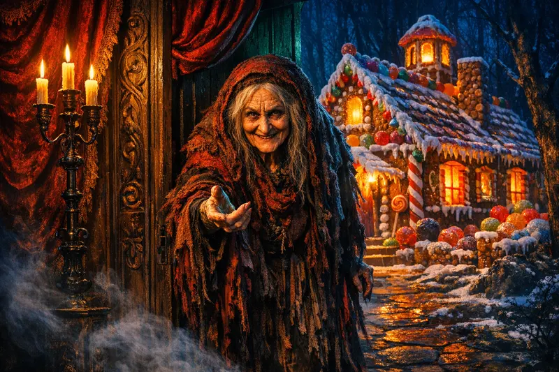 The Gingerbread Witch, Hammer Technicolor, Nightfables