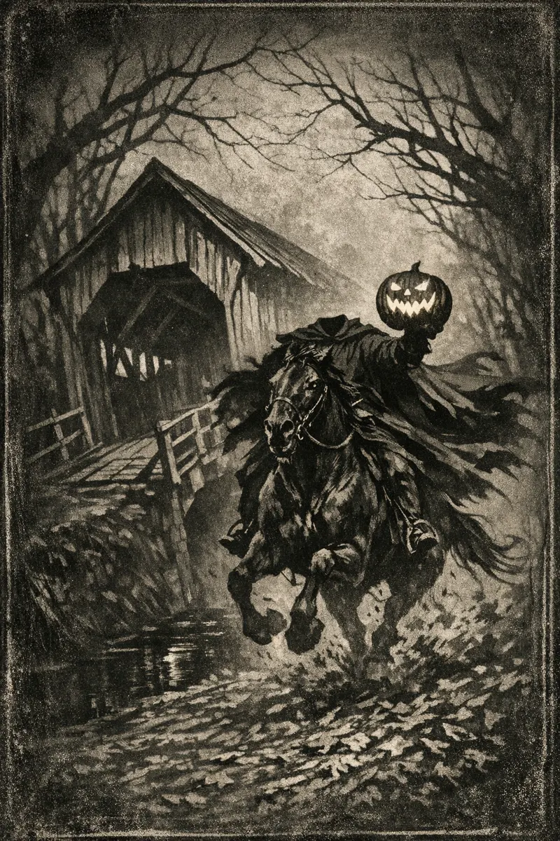 The Headless Horseman, Expressionist 1922, Nightfables
