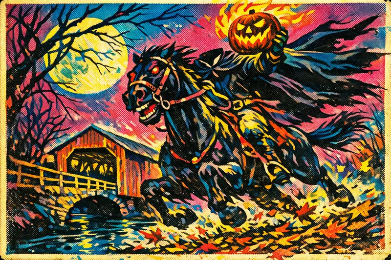 The Headless Horseman, Drive-In Pulp, Nightfables
