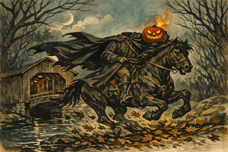 The Headless Horseman, Modern Storybook, Nightfables