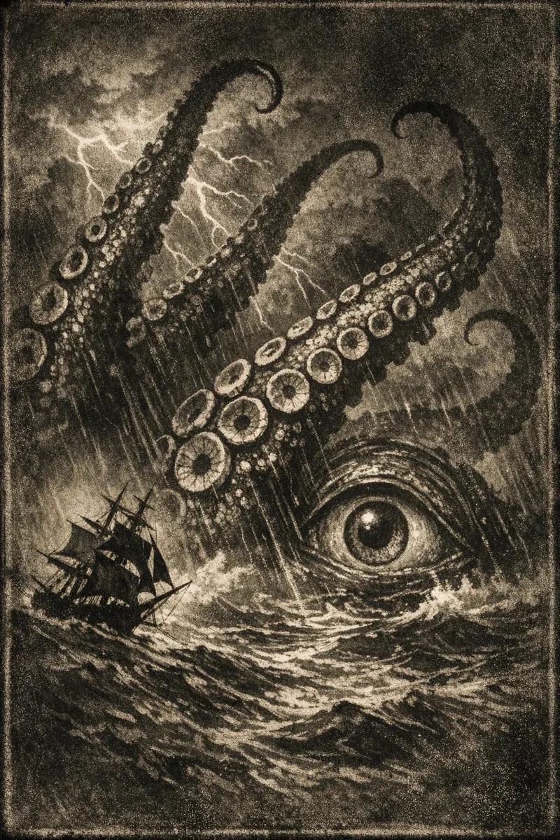 The Kraken, Expressionist 1922, Nightfables