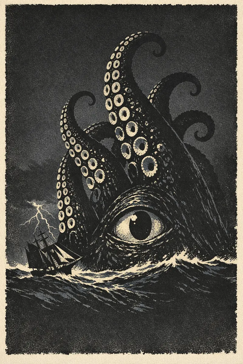 The Kraken, Gallery Minimal, Nightfables