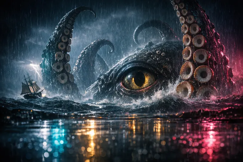 The Kraken, Neon Noir, Nightfables