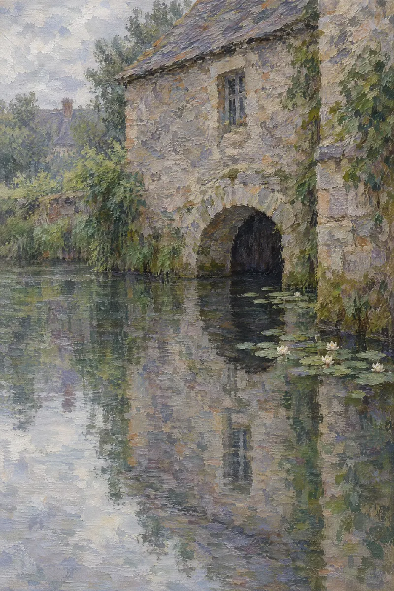 Mill Pond Reflection, Painted Agency