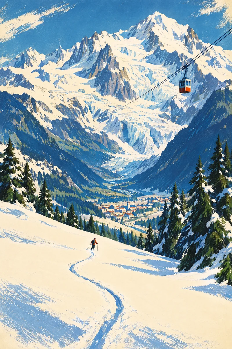 The Long Run, Chamonix, The Departure Board