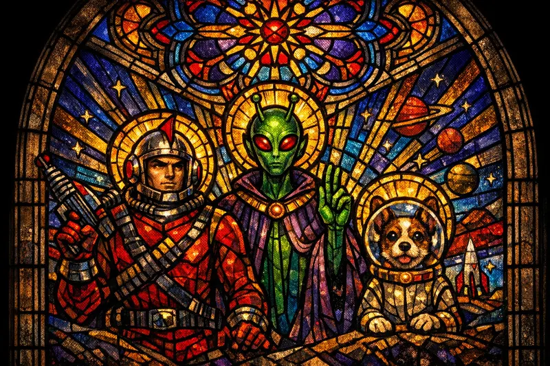 The Martian Deesis, Feverglass