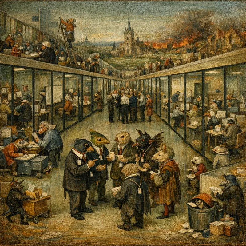 The Meeting That Has No Room, Feverglass