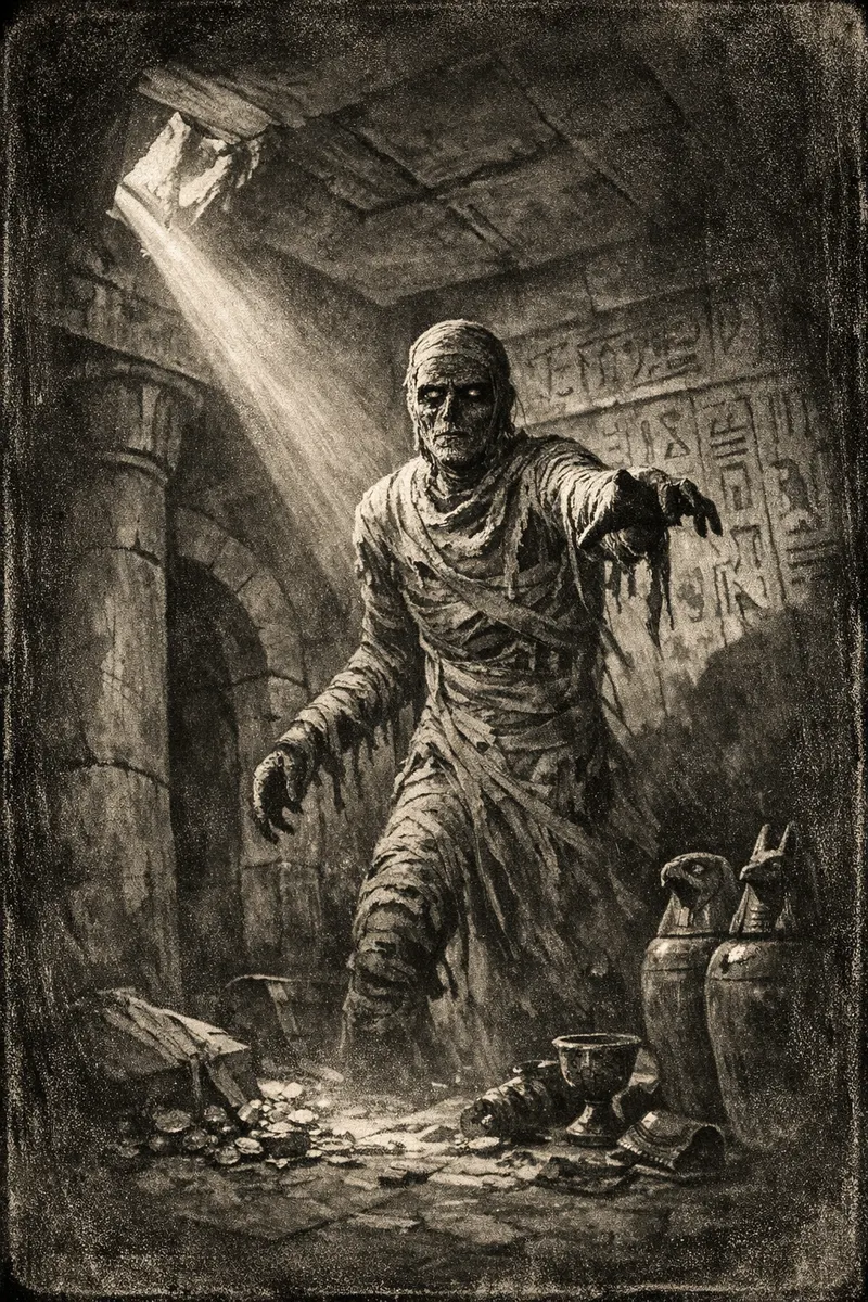 The Mummy, Expressionist 1922, Nightfables