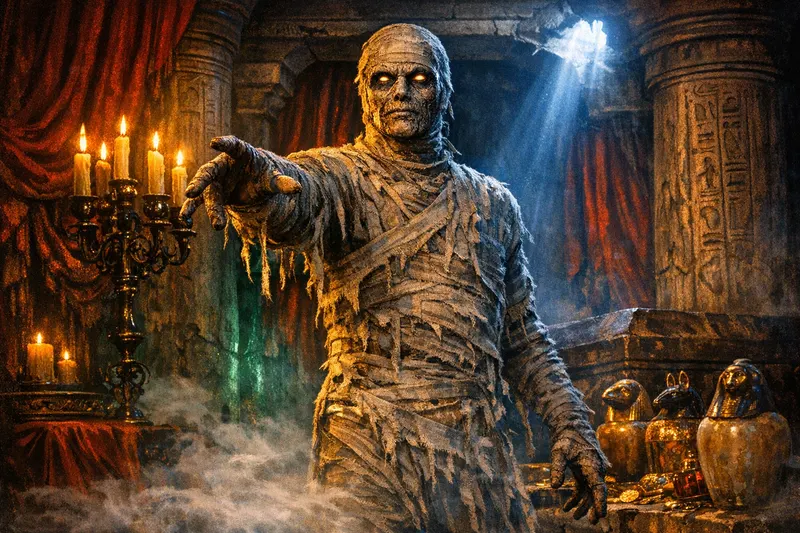 The Mummy, Hammer Technicolor, Nightfables