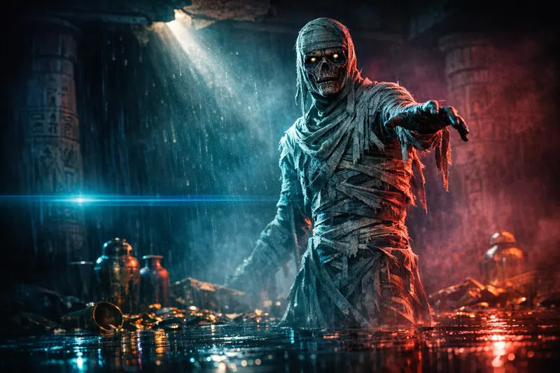 The Mummy, Neon Noir, Nightfables