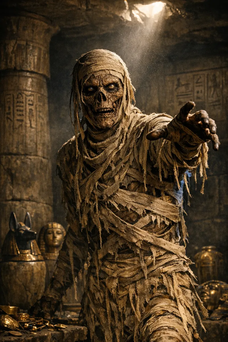 The Mummy, Practical Creature, Nightfables
