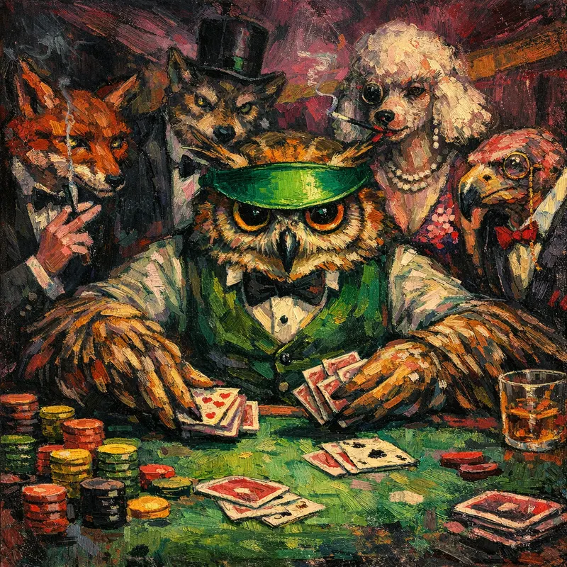 The Owl Croupier, Feverglass