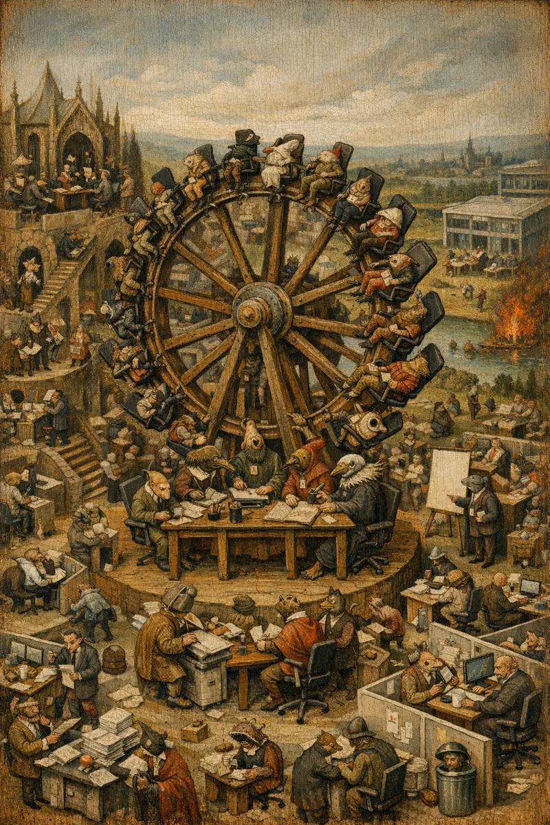 The Performance Review Wheel, Feverglass