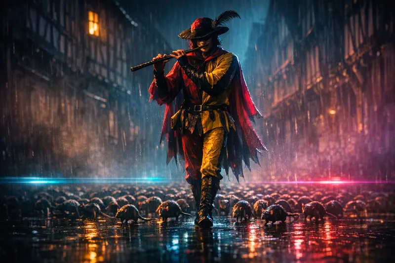 The Pied Piper, Neon Noir, Nightfables