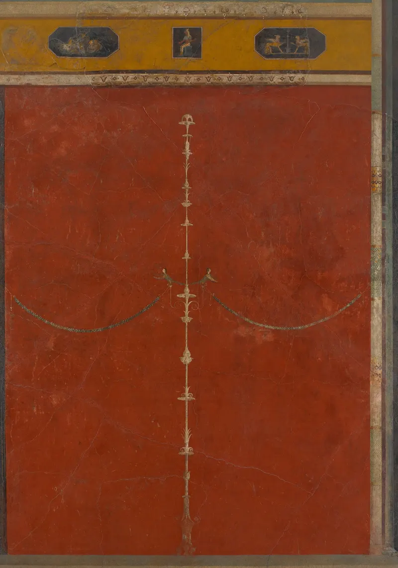 Candelabrum on Red Ground, Unknown