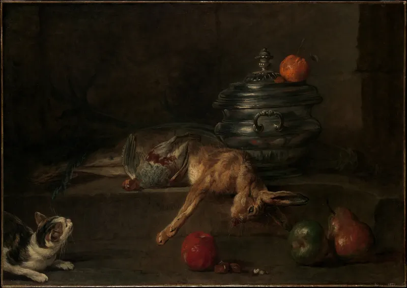 The Silver Tureen, Jean Siméon Chardin (1699 to 1779)
