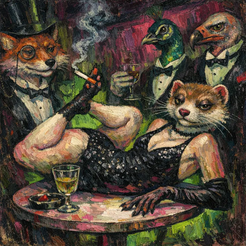 The Stoat Contortionist, Feverglass