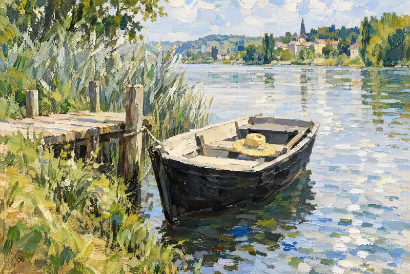 Hat at the Landing, Painted Agency