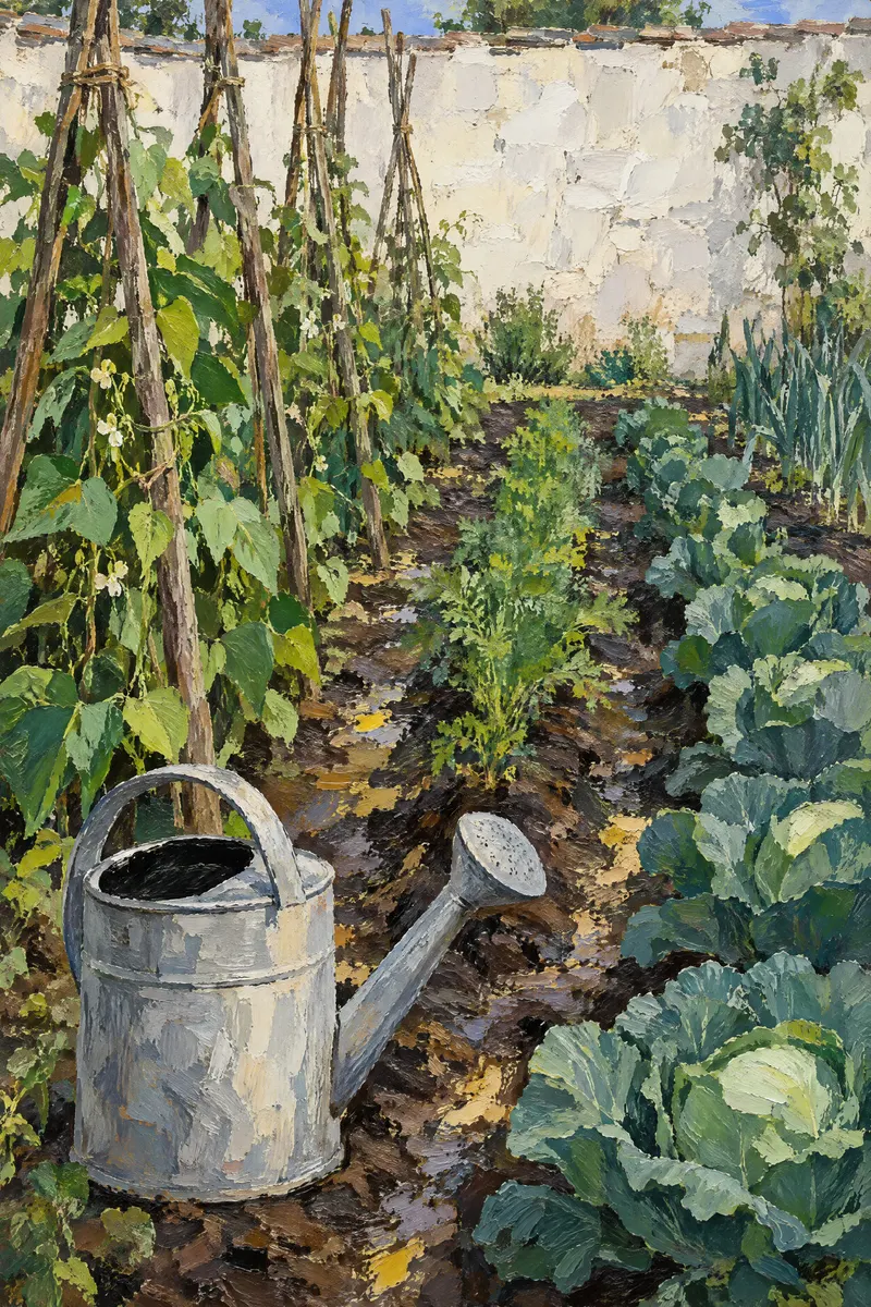 Watering Can Garden, Painted Agency
