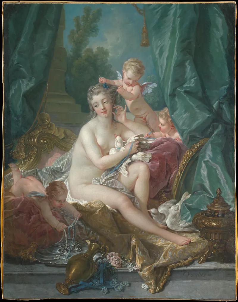 The Toilette of Venus, François Boucher (1703 to 1770)