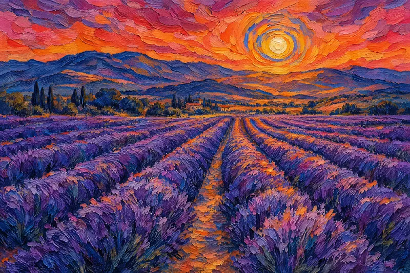 Lavender to the Hills, Painted Agency