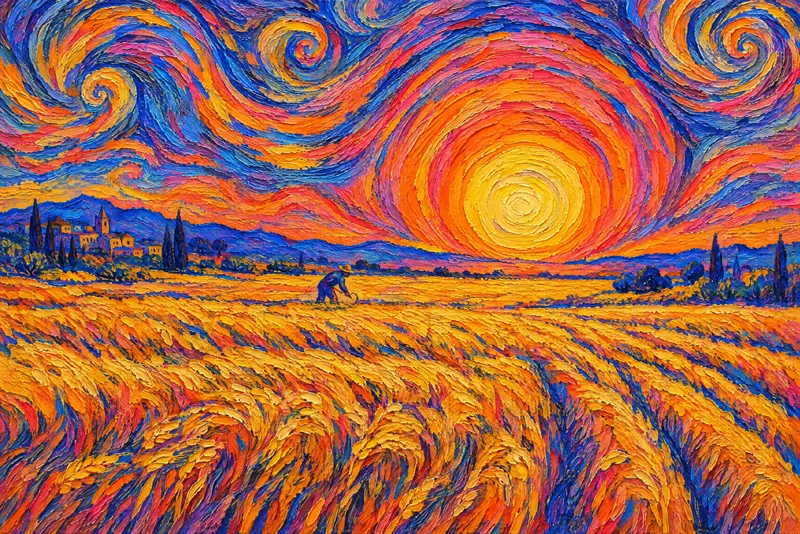 The Reaper's Sun, Painted Agency