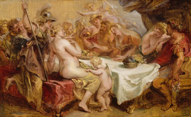 The Wedding of Peleus and Thetis, Peter Paul Rubens (1577 to 1640)