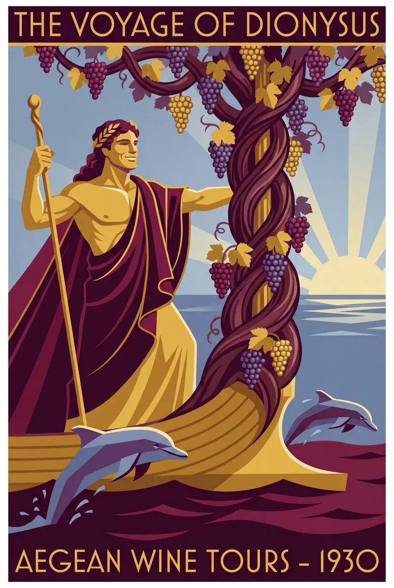 The Wine God Sails, Unknown