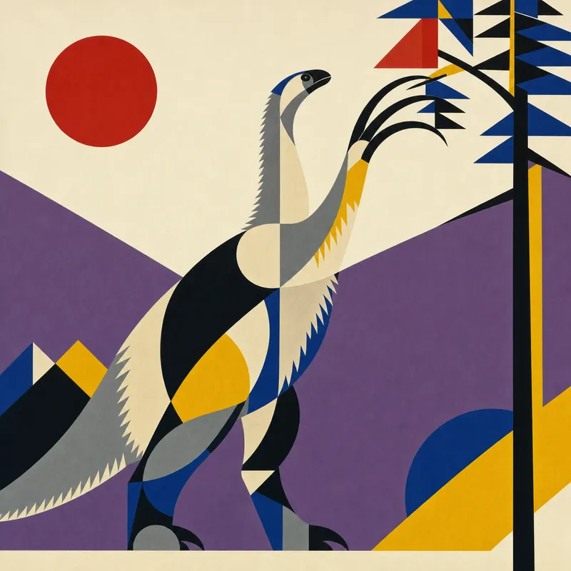 Therizinosaurus cheloniformis, Bauhaus, Thunder Lizards