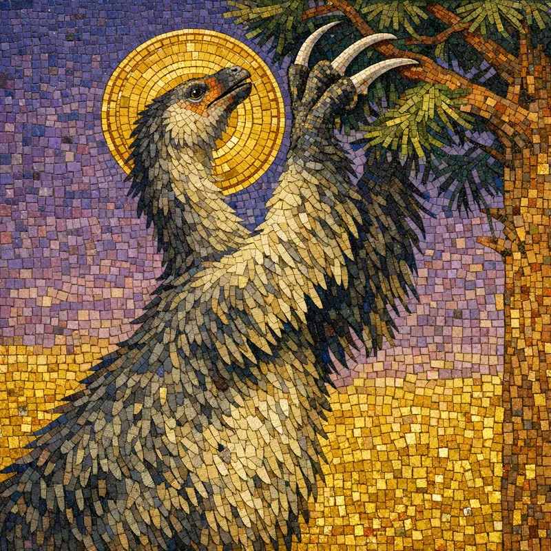 Therizinosaurus cheloniformis, Byzantine Gold, Thunder Lizards