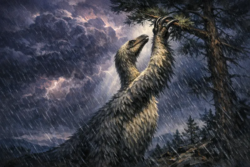 Therizinosaurus cheloniformis, Storm Light, Thunder Lizards