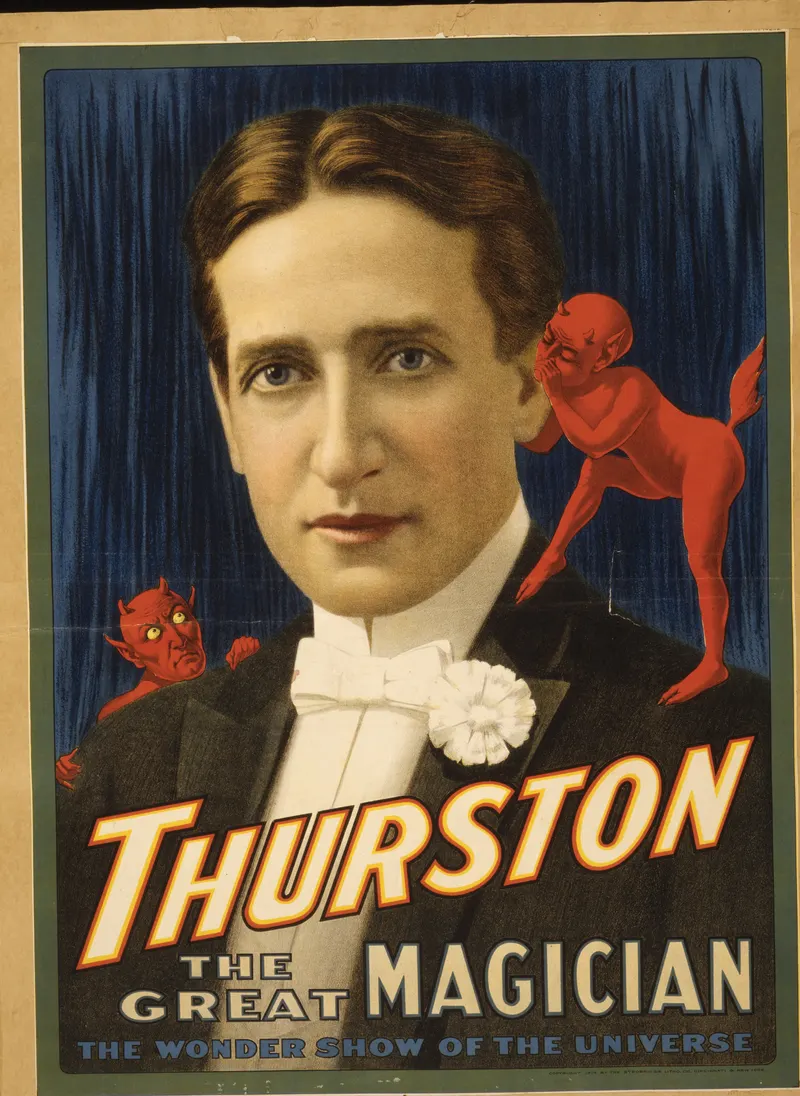 Thurston — The Wonder Show of the Universe, Strobridge Lithographing Co., Cincinnati