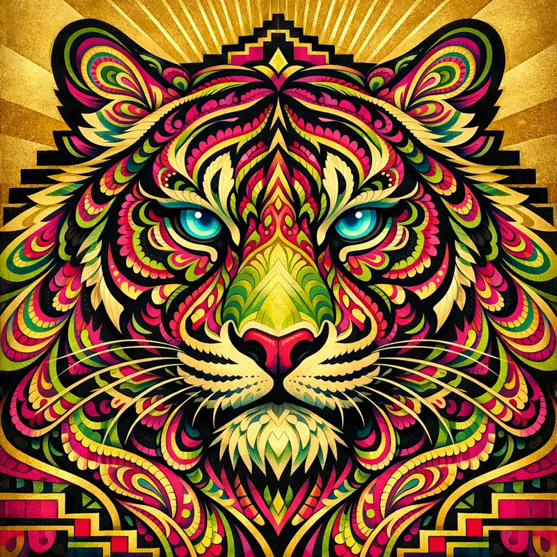 Tiger Lacquer Mandala, Feverglass