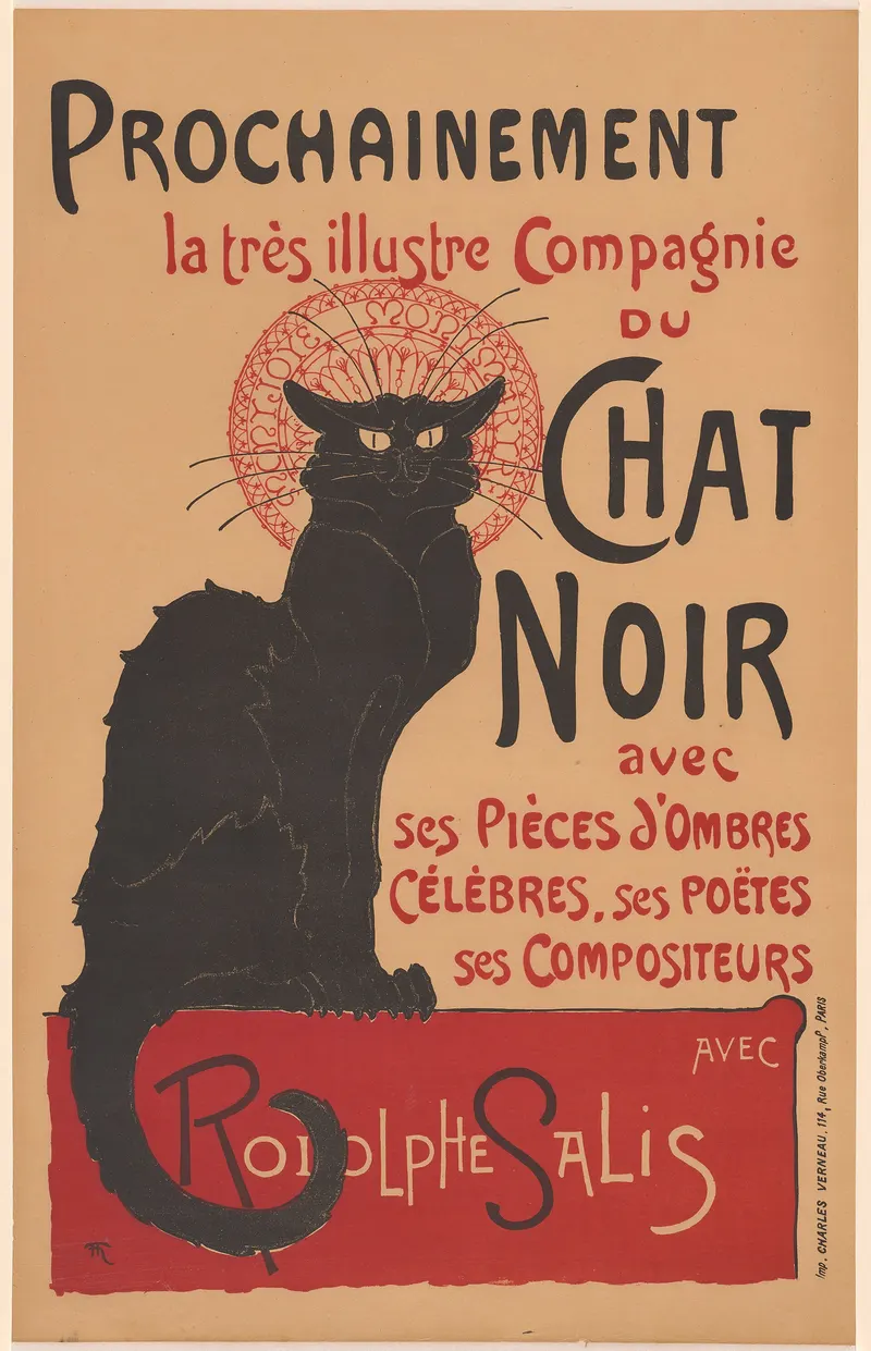 Tournée du Chat Noir, Théophile Alexandre Steinlen