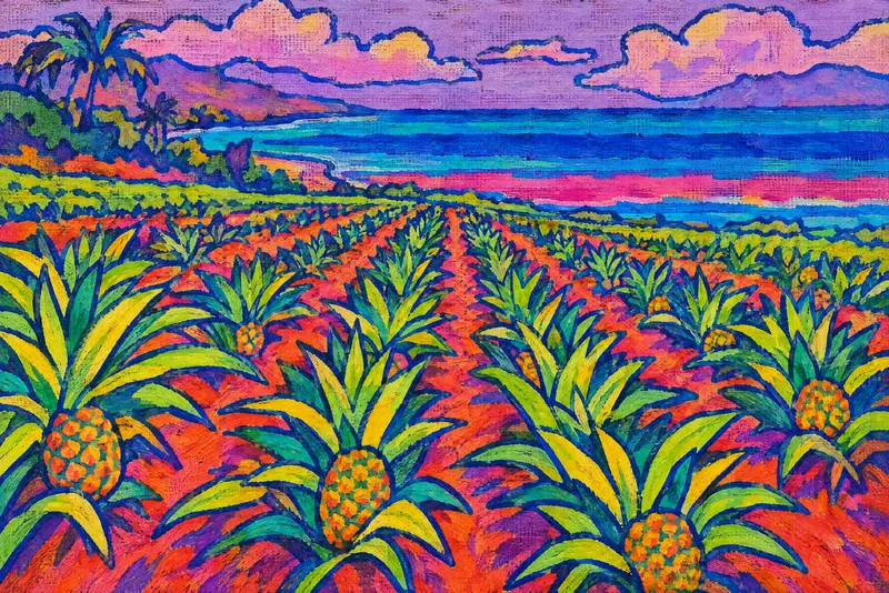 Pineapples to the Sea, Painted Agency