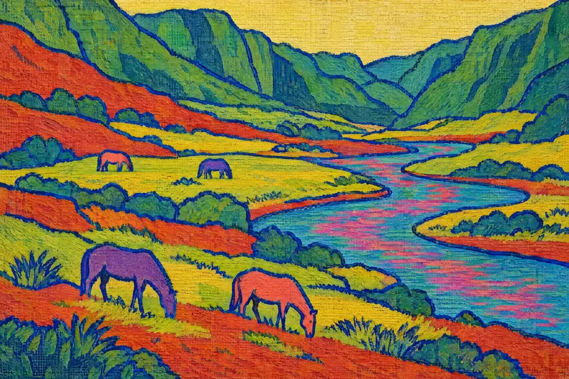 Wild Horses of Waipiʻo, Painted Agency