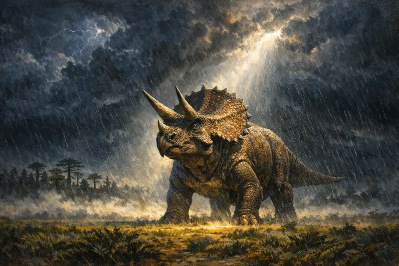Triceratops horridus, Storm Light, Thunder Lizards