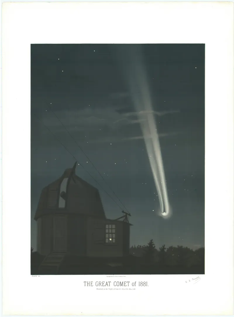 The Great Comet of 1881, Étienne Léopold Trouvelot