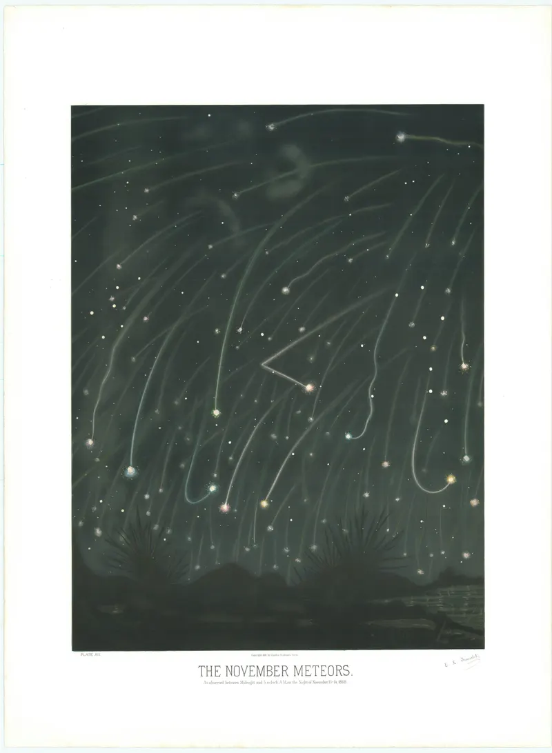 The November Meteors, Étienne Léopold Trouvelot