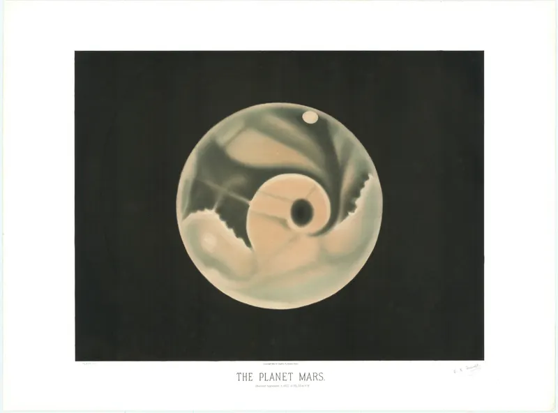 The Planet Mars, Étienne Léopold Trouvelot