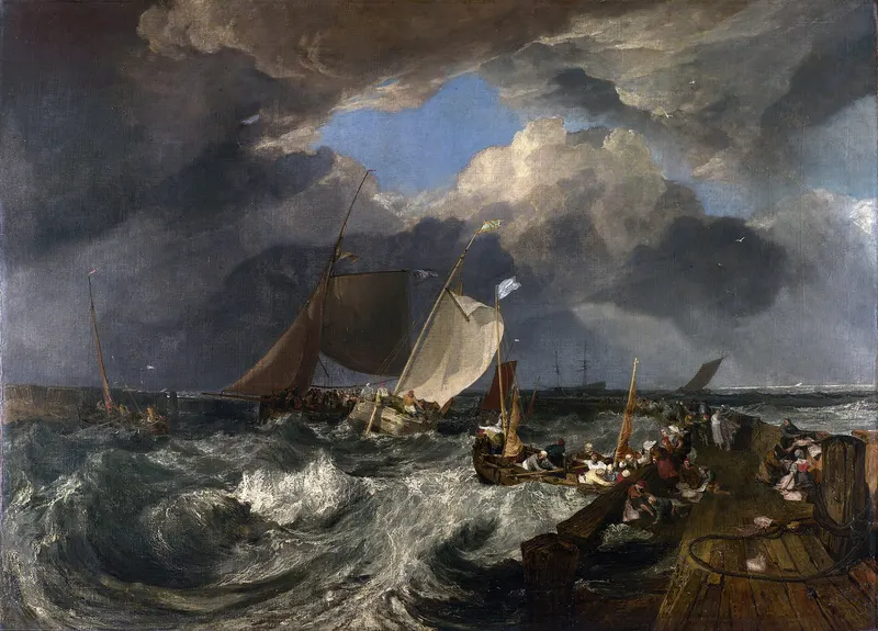 Calais Pier, J.M.W. Turner