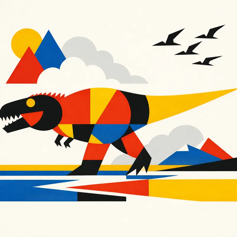 Tyrannosaurus rex, Bauhaus, Thunder Lizards