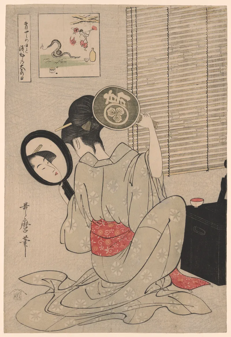 Takashima Ohisa, Kitagawa Utamaro